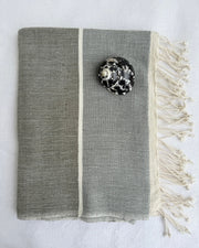 Handwoven Ethiopian 2-tone Hand Towel