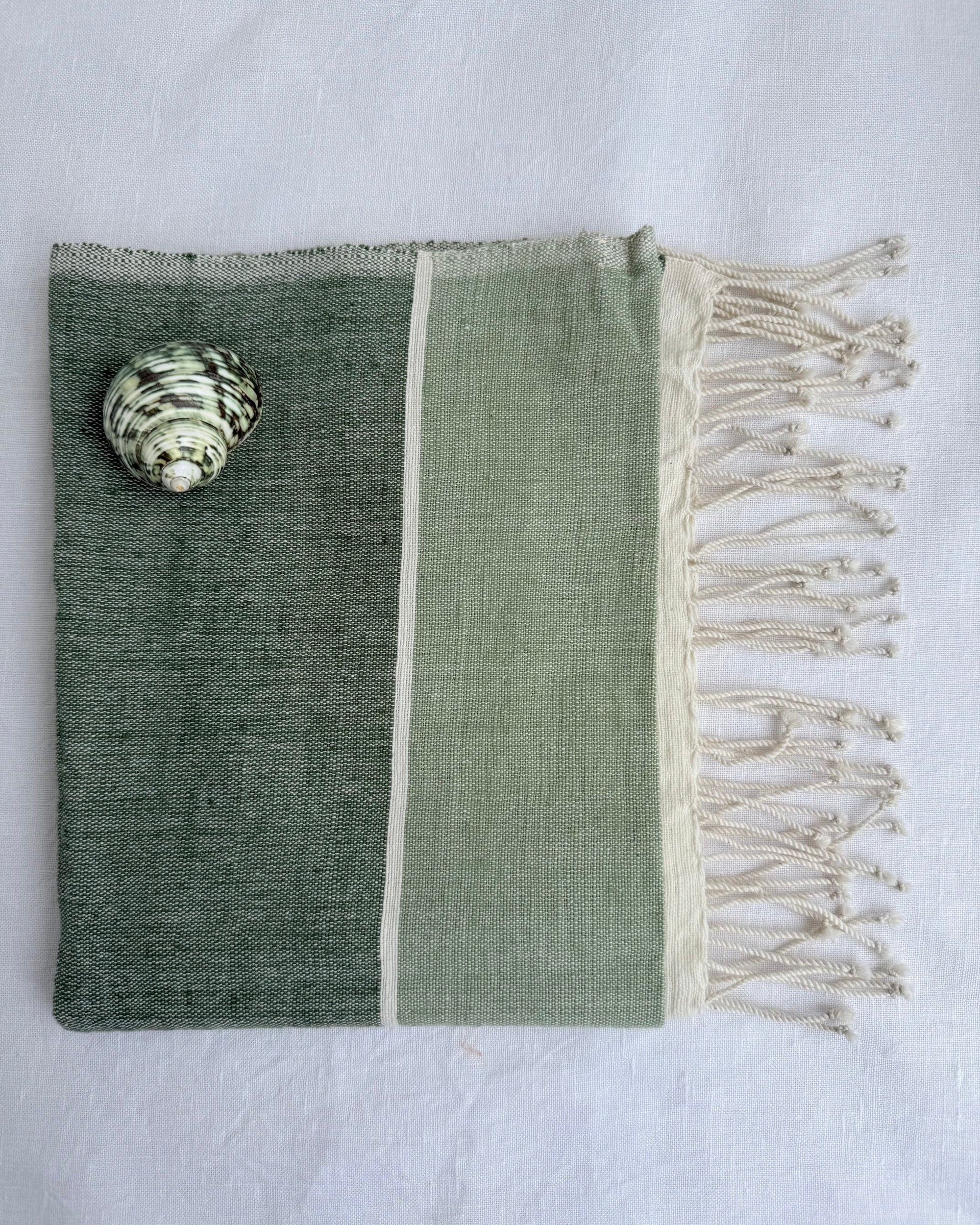 Handwoven Ethiopian 2-tone Hand Towel