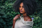 Selam linen shawl