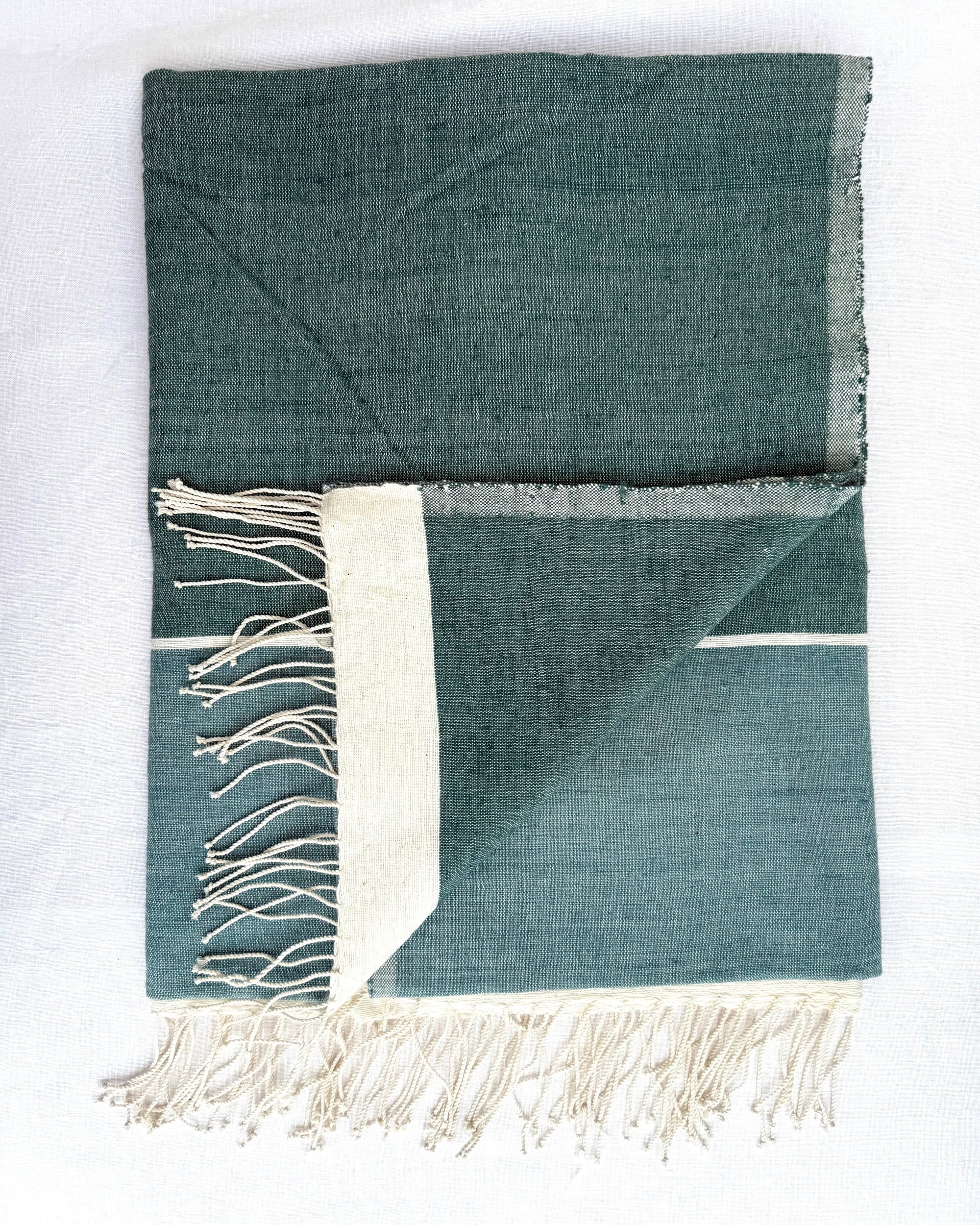 Handwoven Ethiopian 2-tone Beach Towel